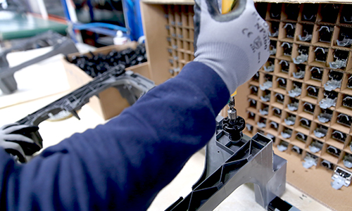 assembly of components