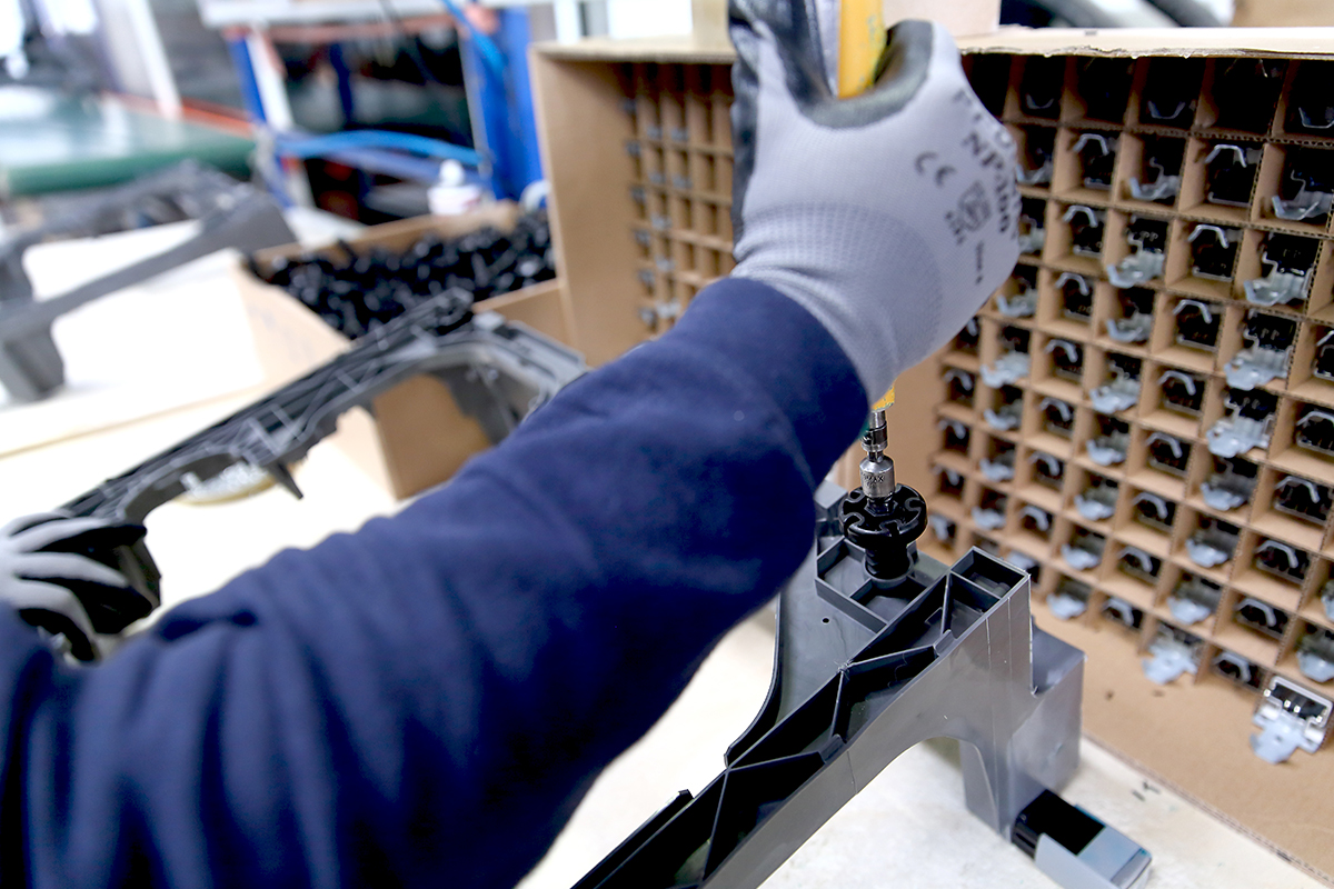 plastic part assembly